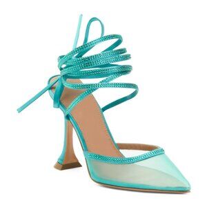 BRITT NETTA Made In Italy Dani Lace Up Heels